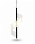 **Technische titel in het Nederlands: 'Moderne Hanglamp met Golvende Acrylvorm'**