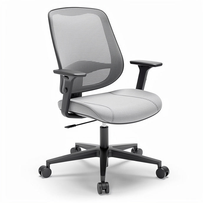 **Ergonomische Bureaustoel met Mesh Rugleuning en Verstelbare Armleuningen**
